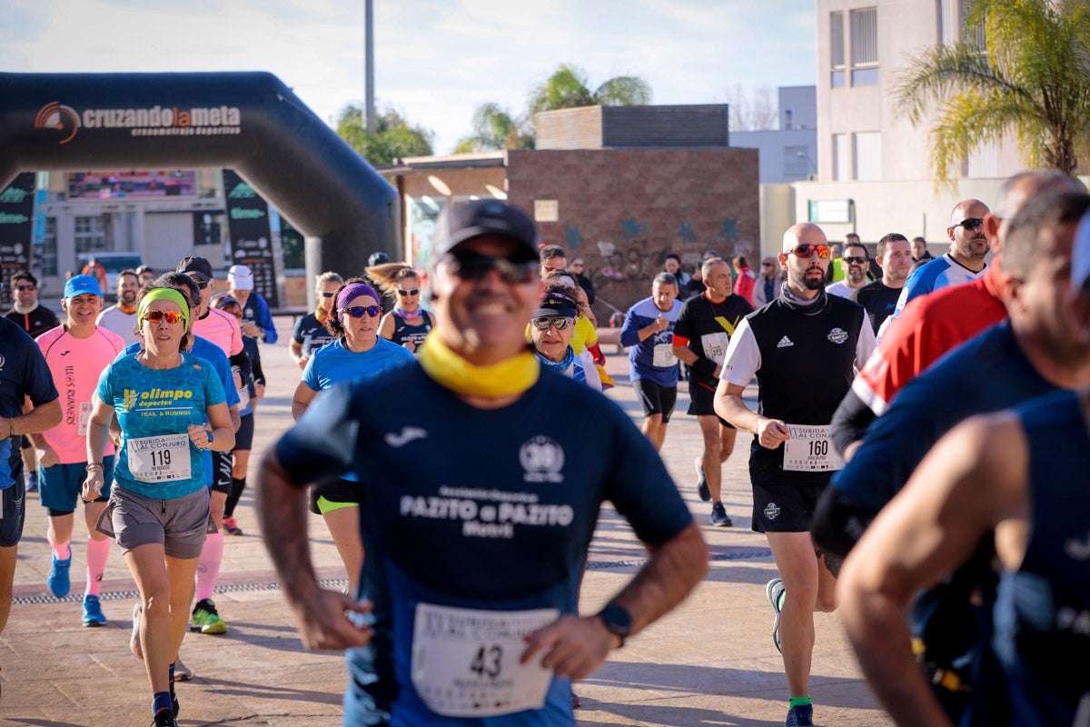 La XX Subida Pedestre al Conjuro arrancó a las 10 de la mañana, y los corredores tuvieron que enfrentarse a 17,8 kilometros en una mañana soleada