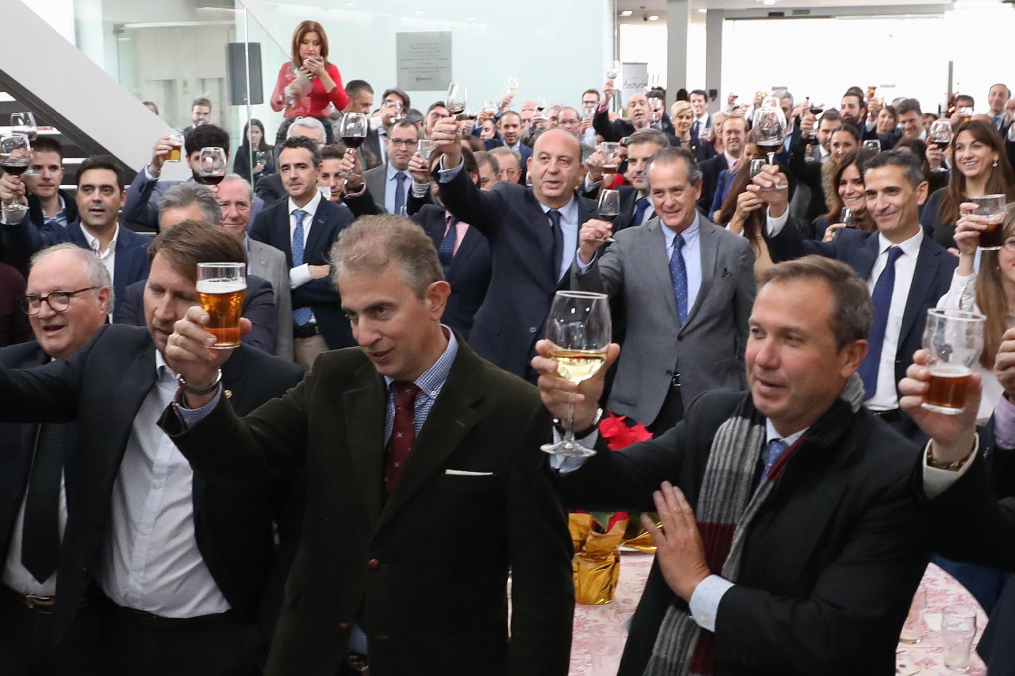 El presidente Gerardo Cuerva ha felicitado las fiestas y ha reivindicado la unión de los empresarios granadinos