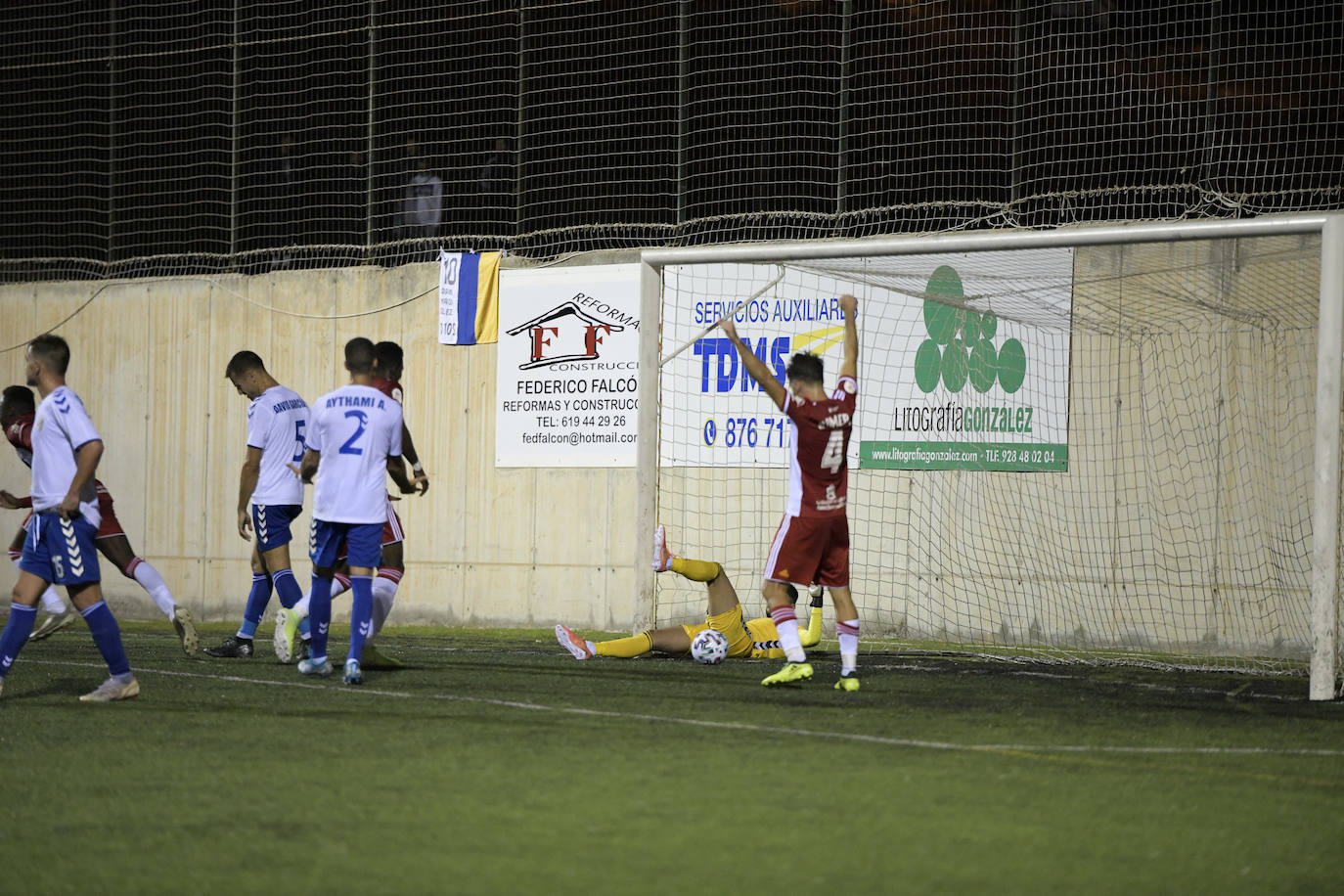 Fotos: El partido del Tamaraceite contra la UDA, en imágenes