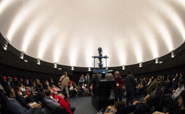 Visitantes en el Parque de las Ciencias.