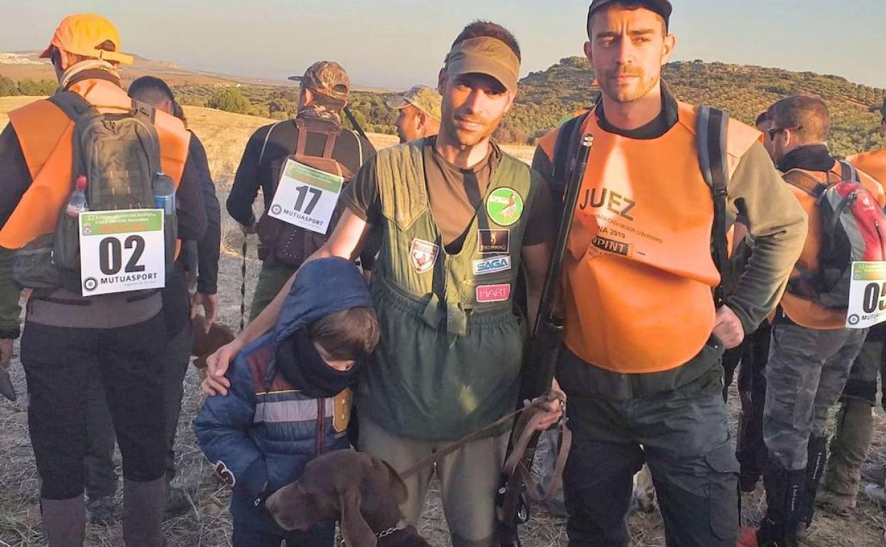 Franciisco Delgado en el campeonato. 