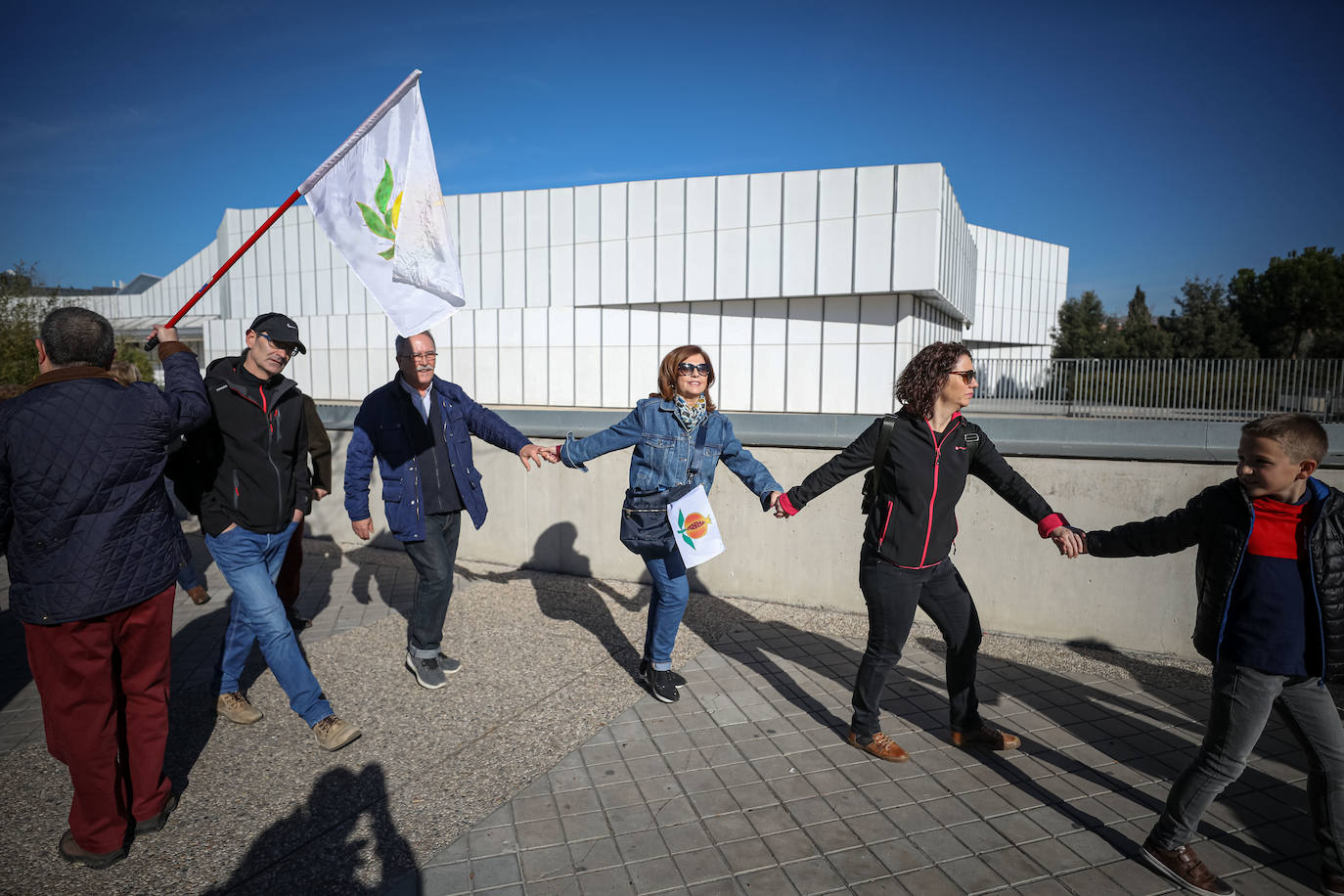 Cientos de granadinos se han reunido para exigir independiencia económica para la instalación científica 