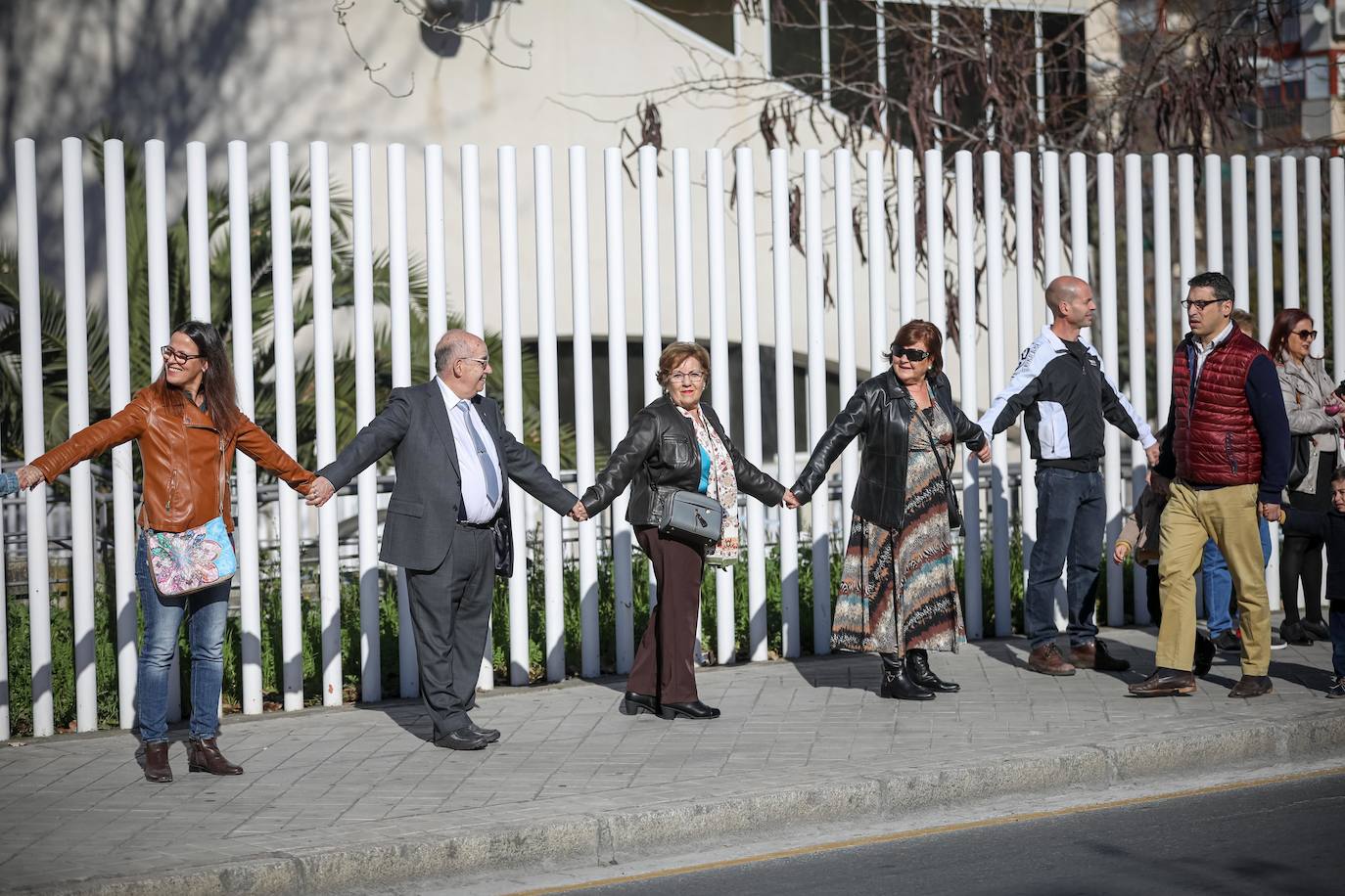 Cientos de granadinos se han reunido para exigir independiencia económica para la instalación científica 