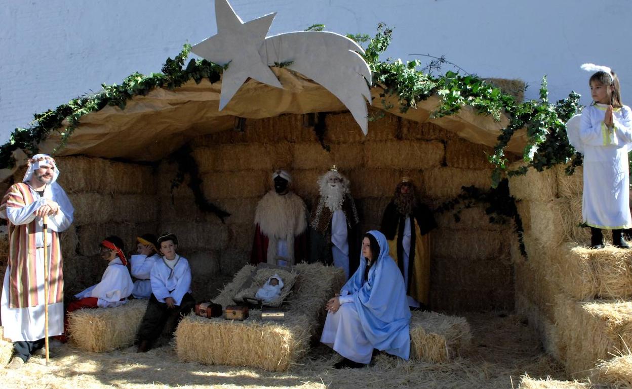 Belén viviente de Válor. 