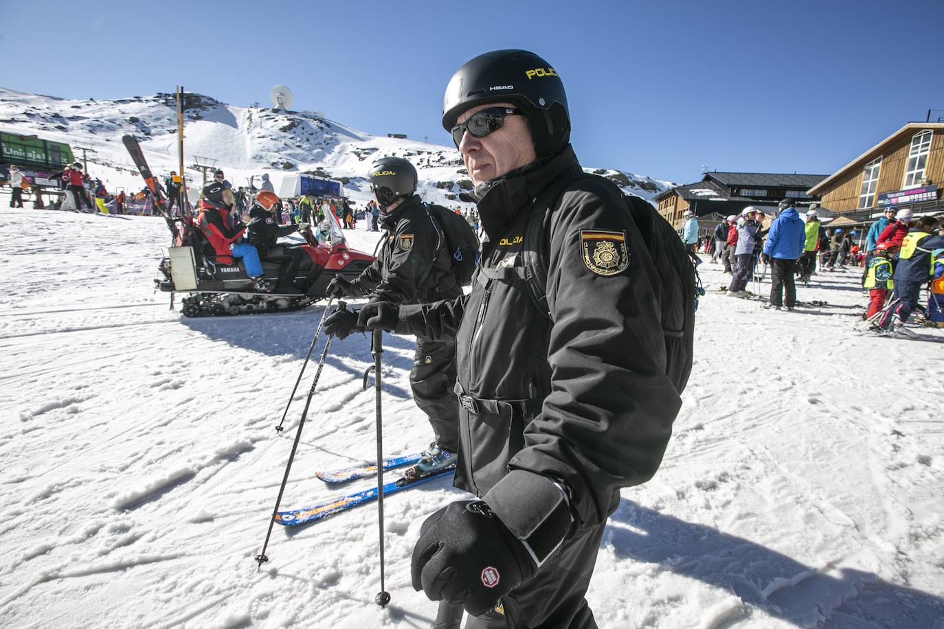 Unas 7.500 personas celebran el Año Nuevo en Sierra Nevada