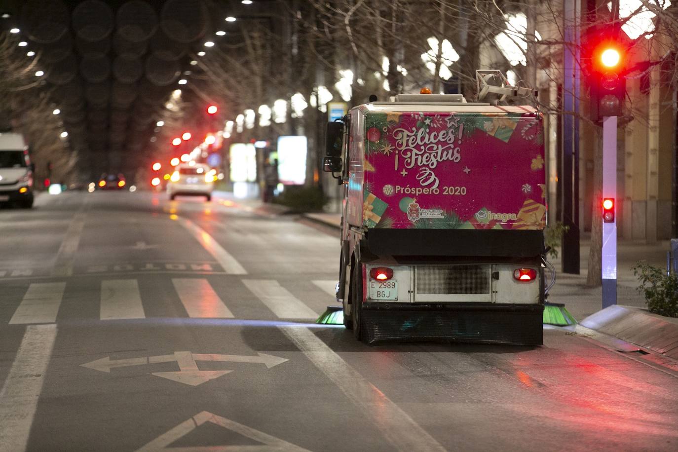 Miles de personas dsifrutaron de la Nochevieja en la capital