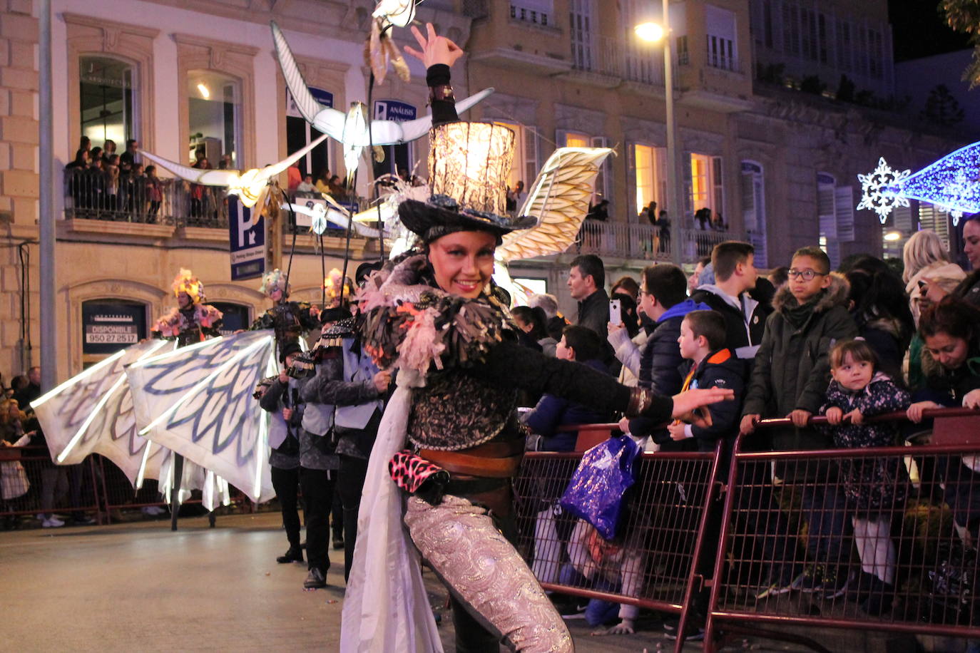 La cabalgata de Sus Majestades de Oriente recorren la ciudad en la noche más esperada de estas fiestas