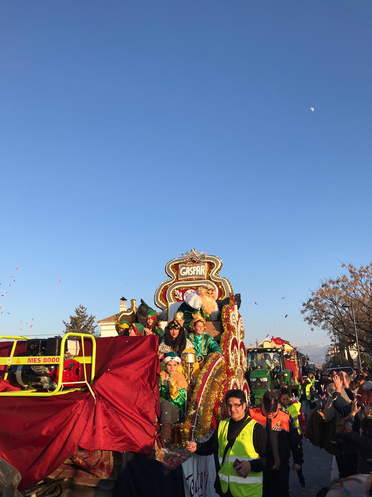 Melchor, Gaspar y Baltasar por Vegas del Genil