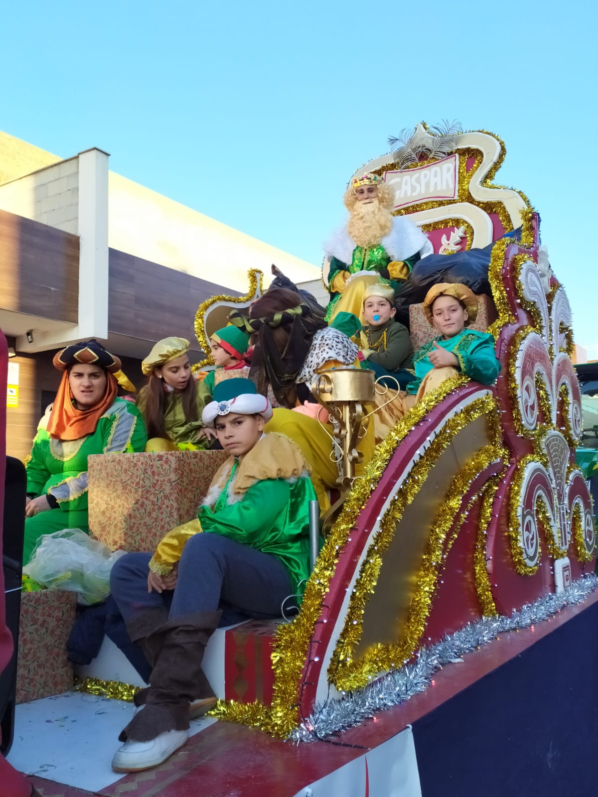 Melchor, Gaspar y Baltasar por Vegas del Genil