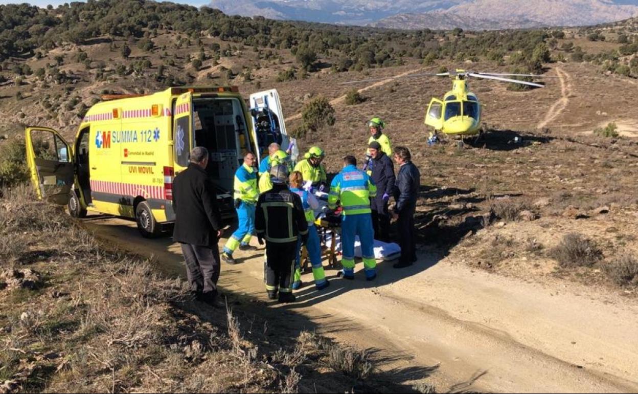 Dispositivo de asistencia a los jóvenes en Colmenar Viejo (Madrid).