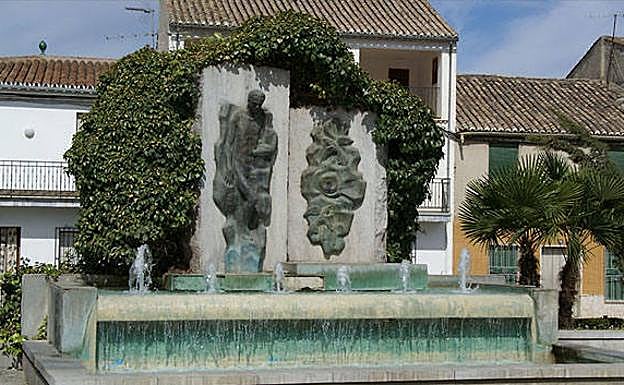 Una de las fuentes del municipio