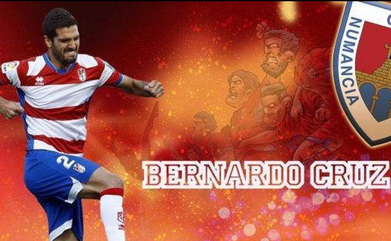 Anuncio oficial del Numancia del fichaje. 