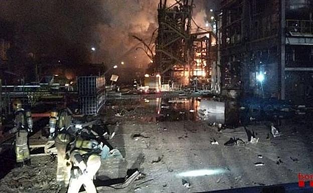 Explosión en Tarragona. 