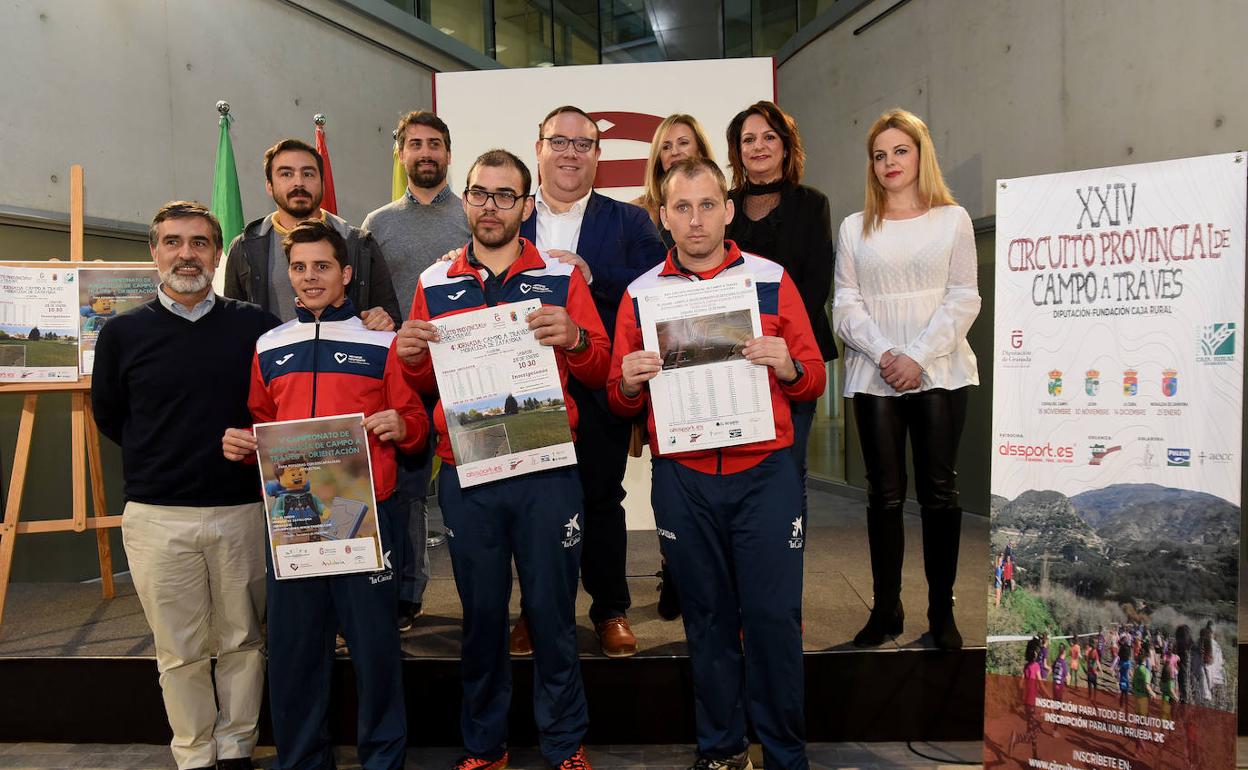 Acto de presentación del Andaluz de campo a través. 