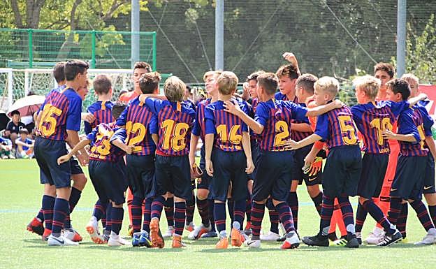 Niños de La Masía. 