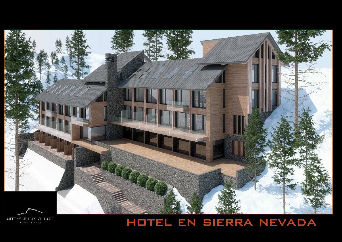 Hotel en Sierra Nevada. 