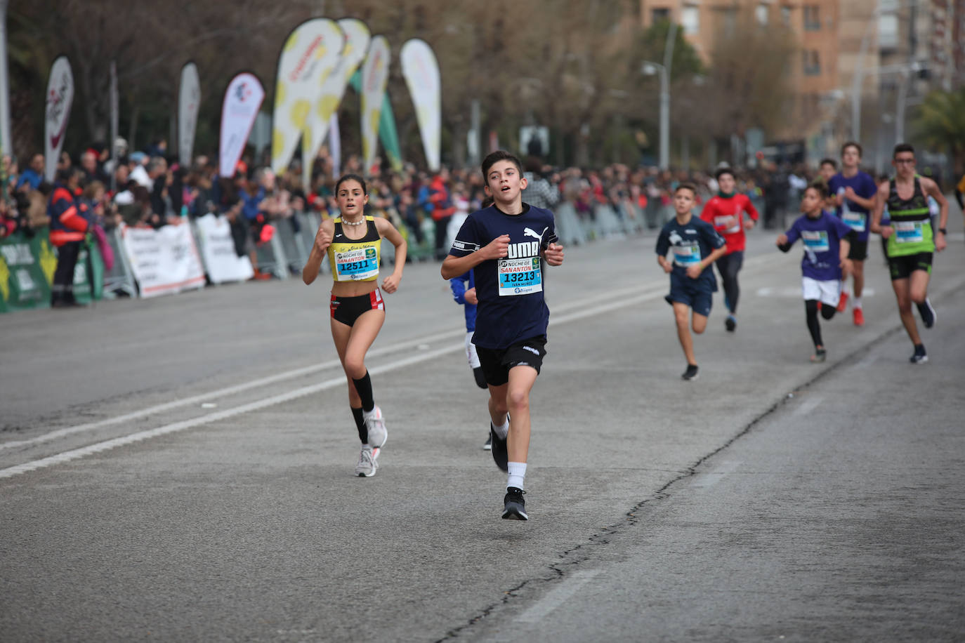 Gran ambiente en la carrera de San Antón de Jaén