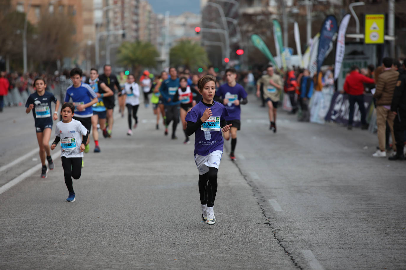 Gran ambiente en la carrera de San Antón de Jaén