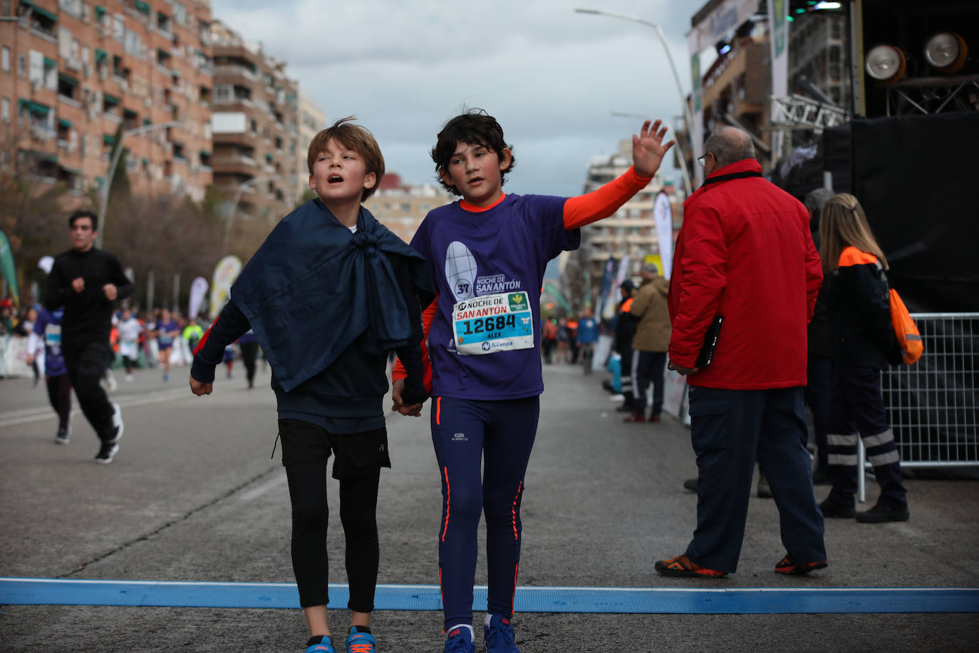 Gran ambiente en la carrera de San Antón de Jaén