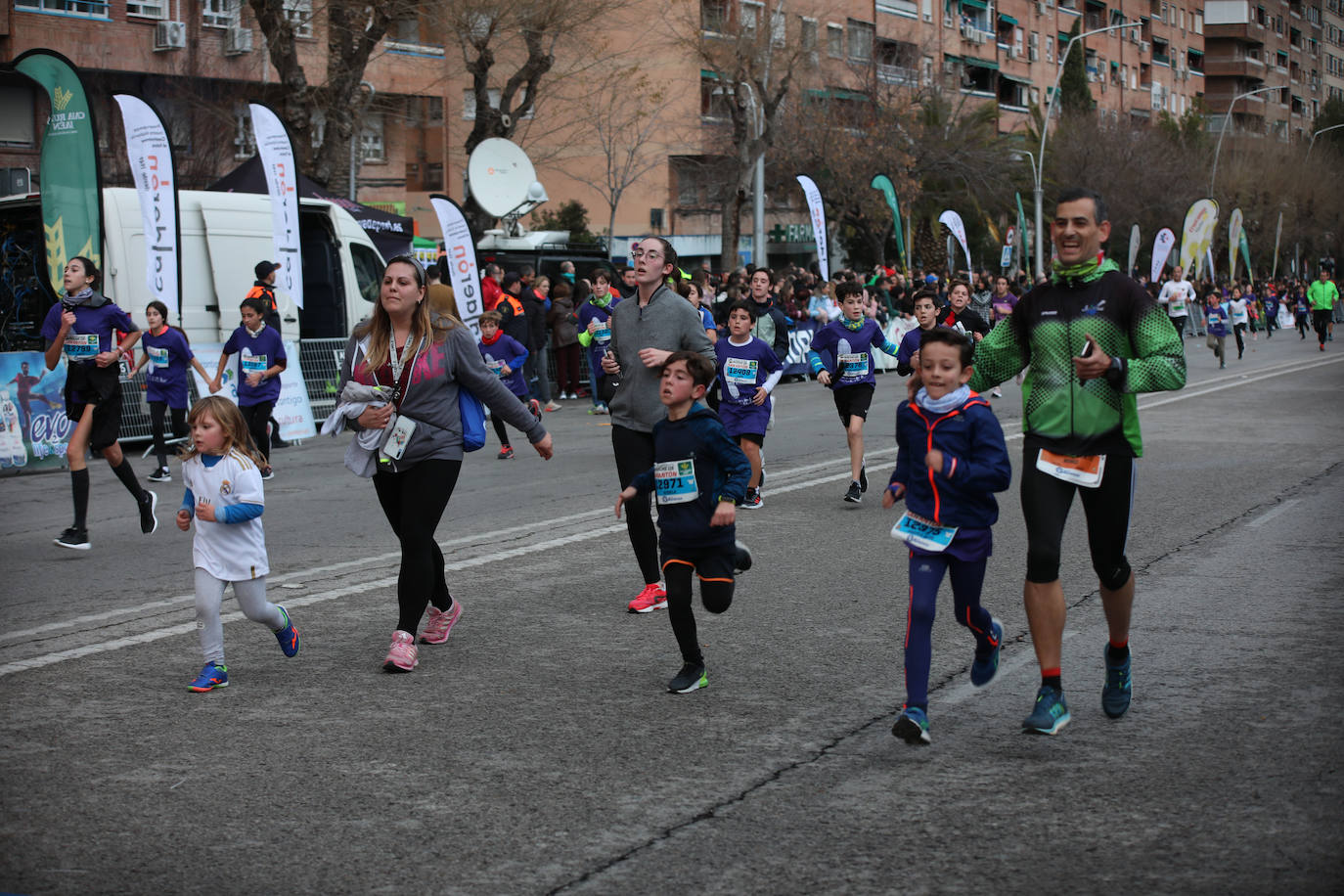 Gran ambiente en la carrera de San Antón de Jaén