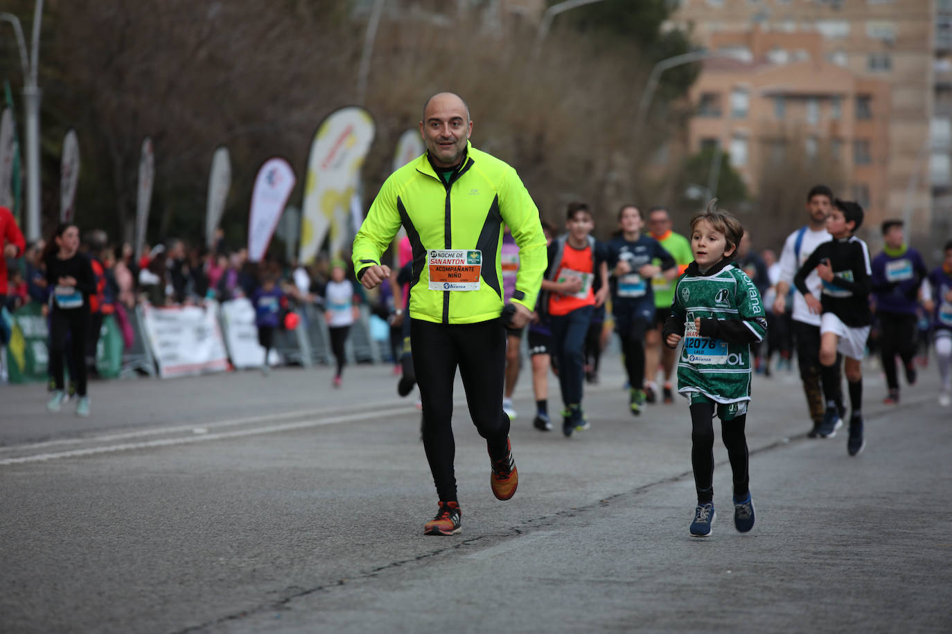 Gran ambiente en la carrera de San Antón de Jaén