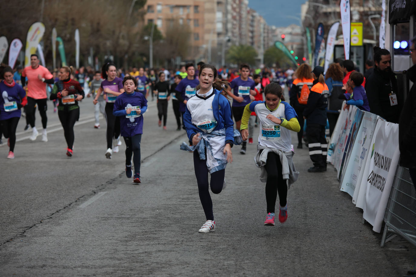 Gran ambiente en la carrera de San Antón de Jaén
