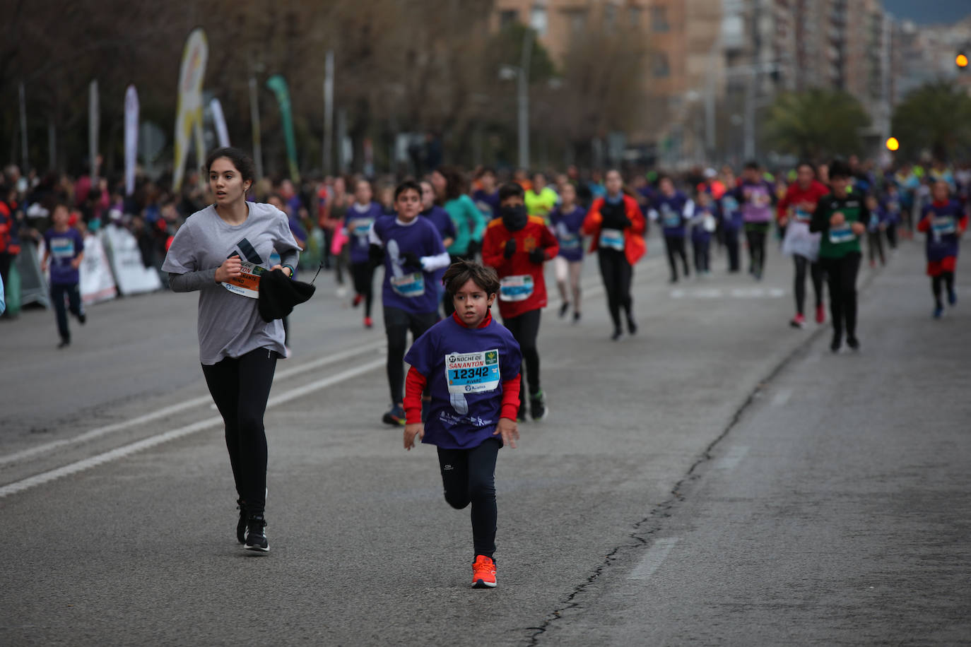 Gran ambiente en la carrera de San Antón de Jaén