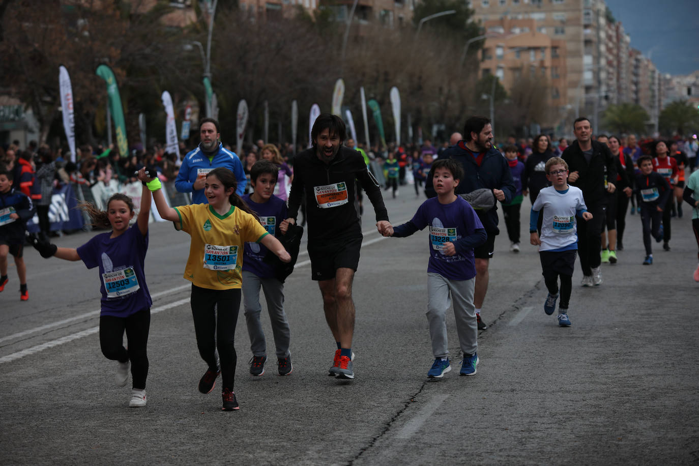 Gran ambiente en la carrera de San Antón de Jaén
