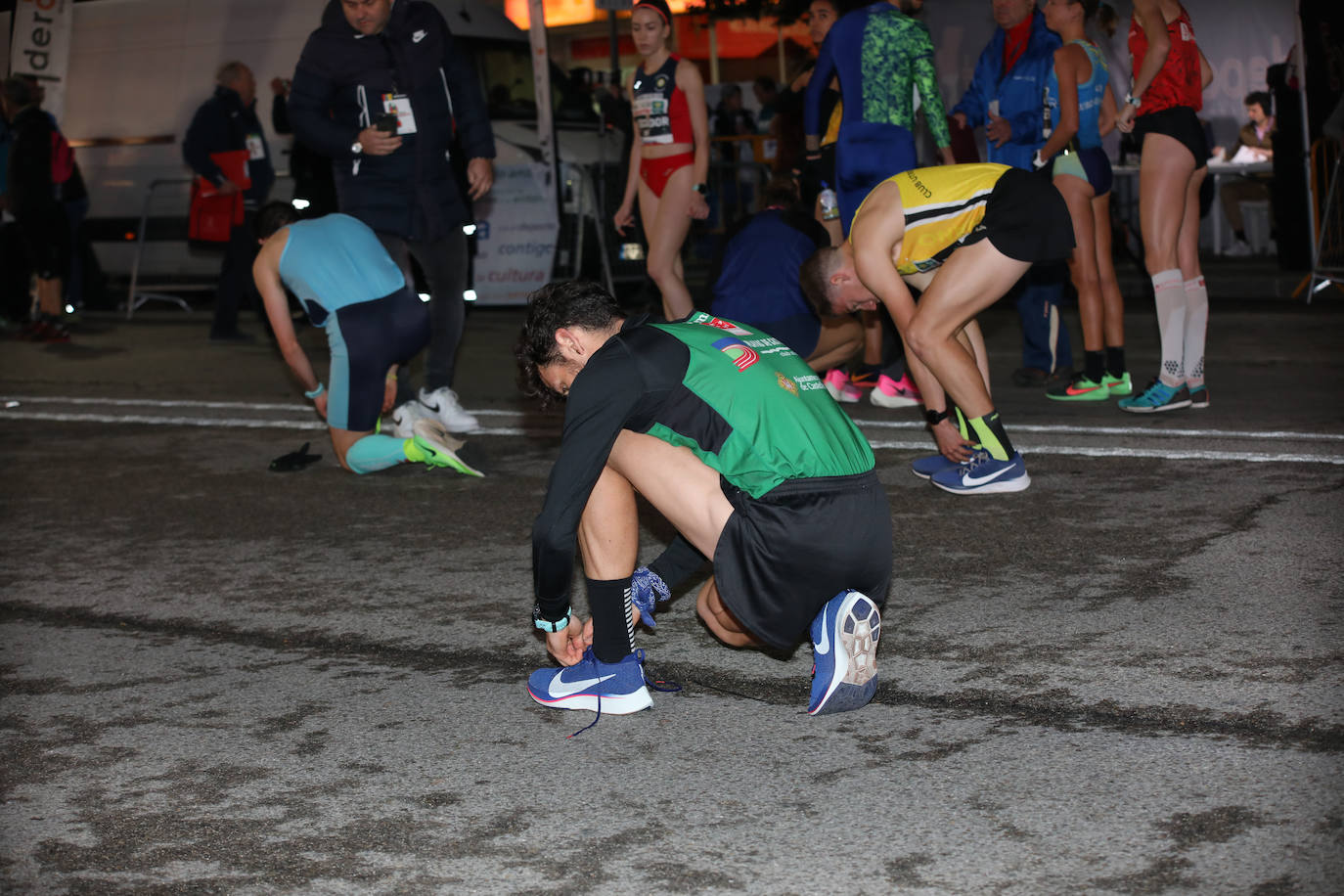 Gran ambiente en la carrera de San Antón de Jaén