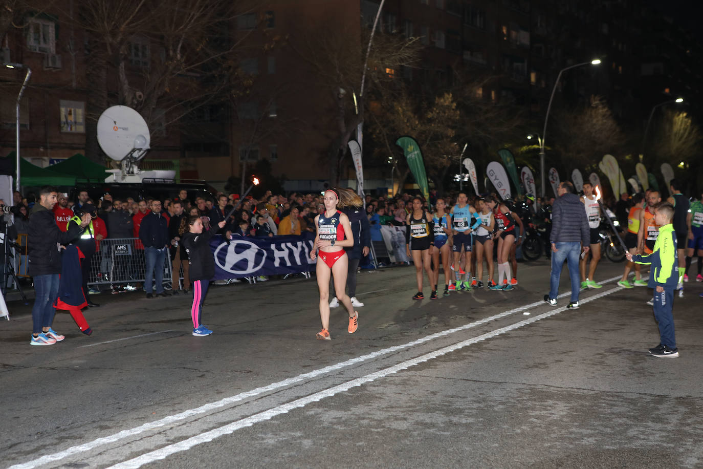 Gran ambiente en la carrera de San Antón de Jaén