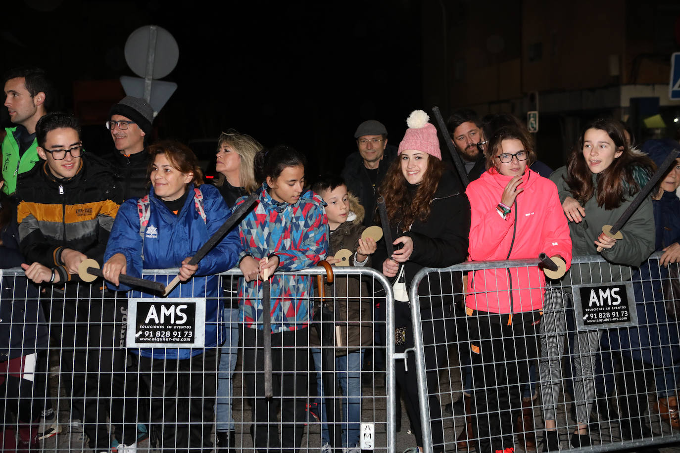 Gran ambiente en la carrera de San Antón de Jaén