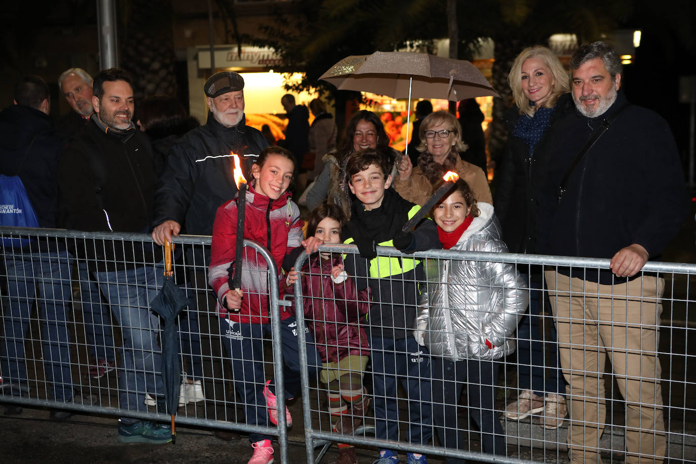 Gran ambiente en la carrera de San Antón de Jaén
