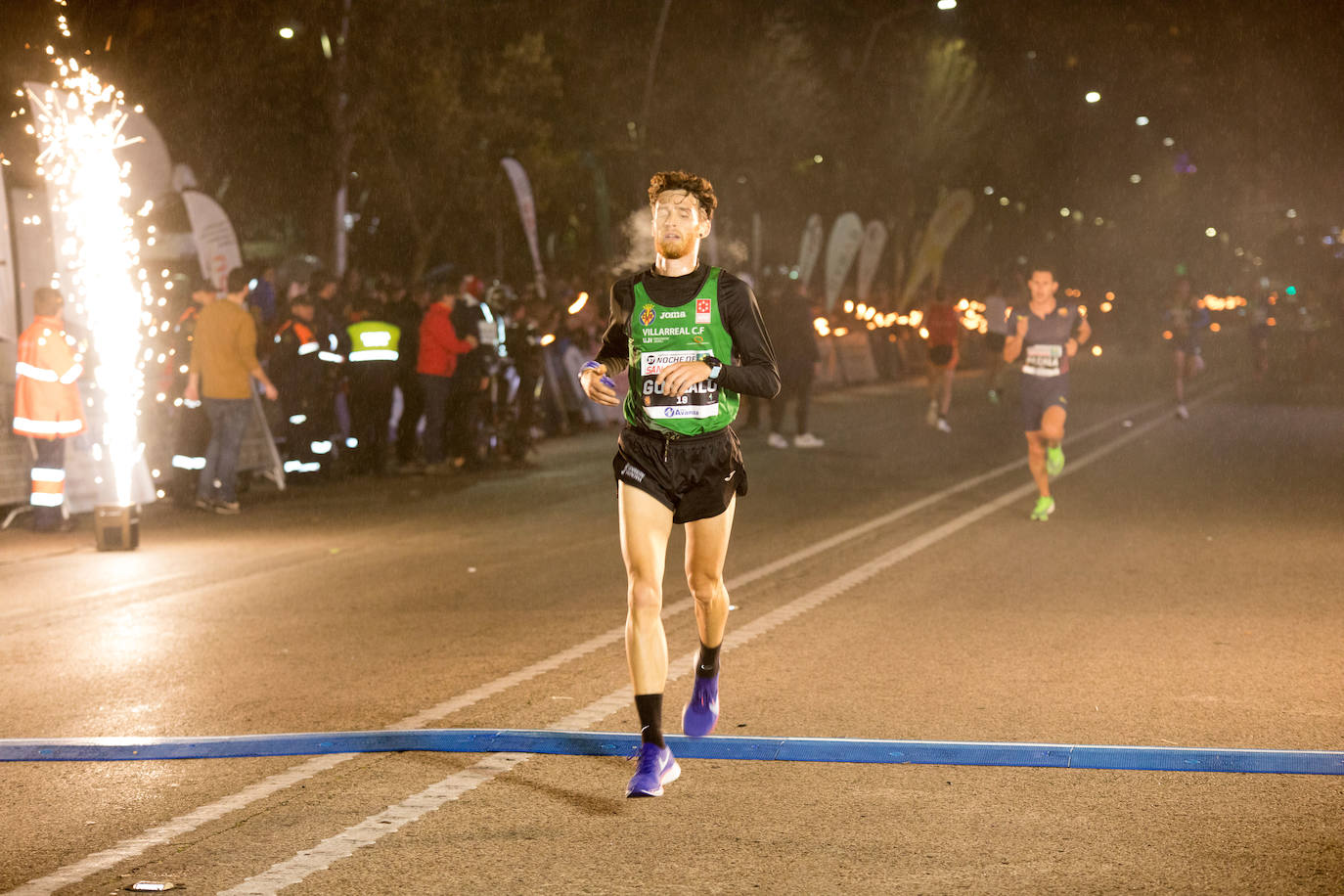 Gran ambiente en la carrera de San Antón de Jaén