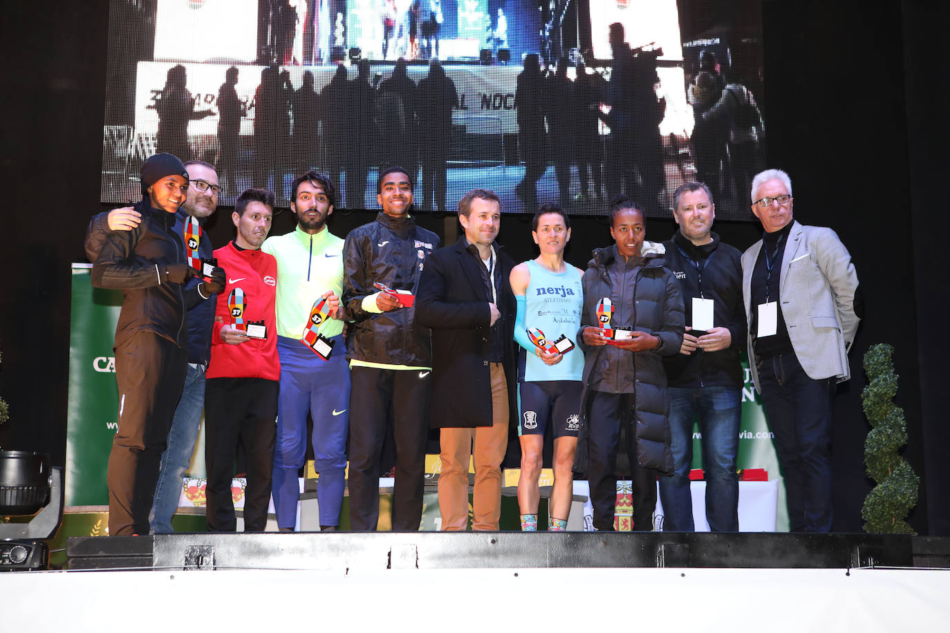 Gran ambiente en la carrera de San Antón de Jaén