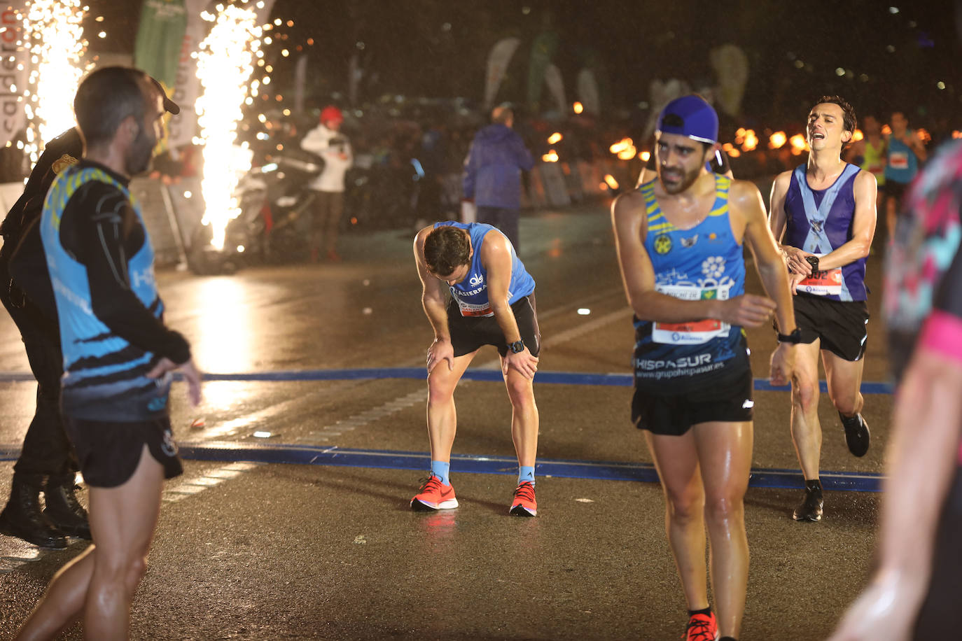 Gran ambiente en la carrera de San Antón de Jaén