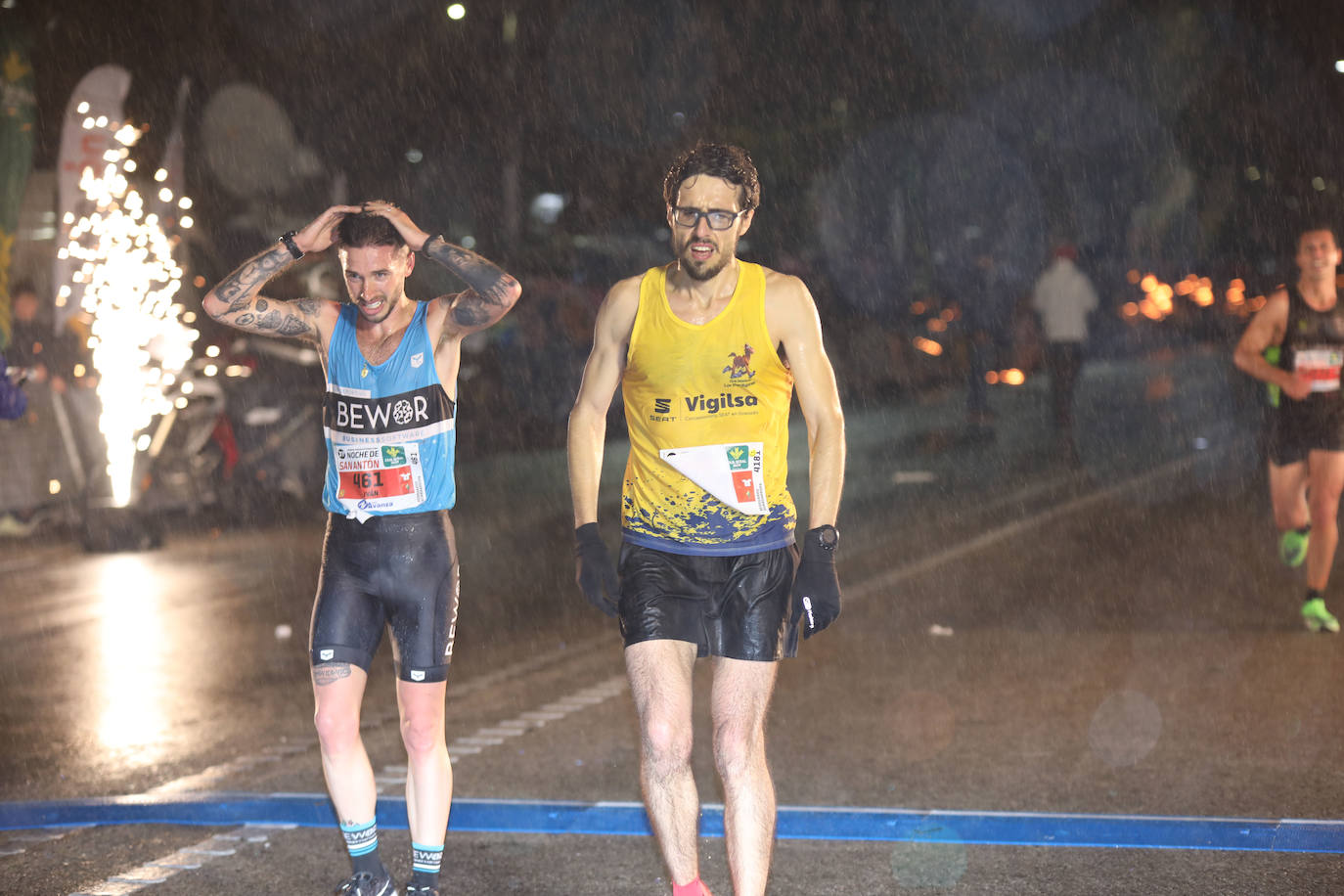 Gran ambiente en la carrera de San Antón de Jaén