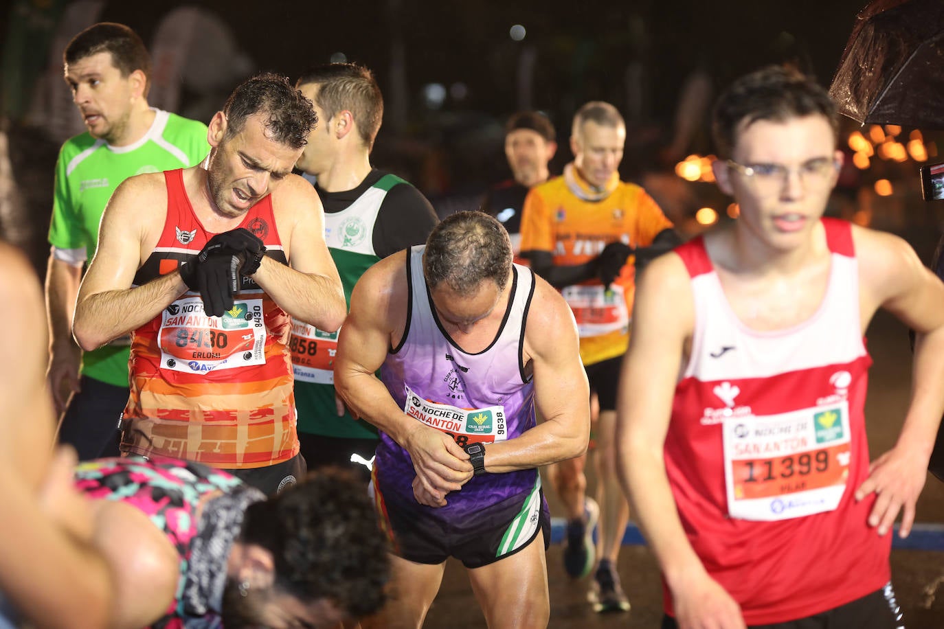 Gran ambiente en la carrera de San Antón de Jaén