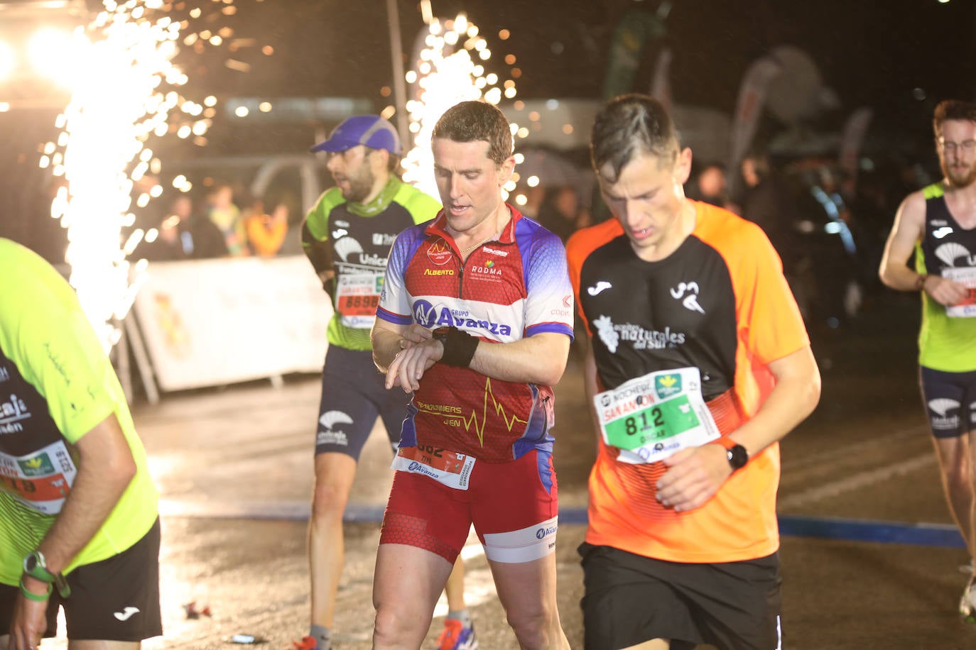Gran ambiente en la carrera de San Antón de Jaén