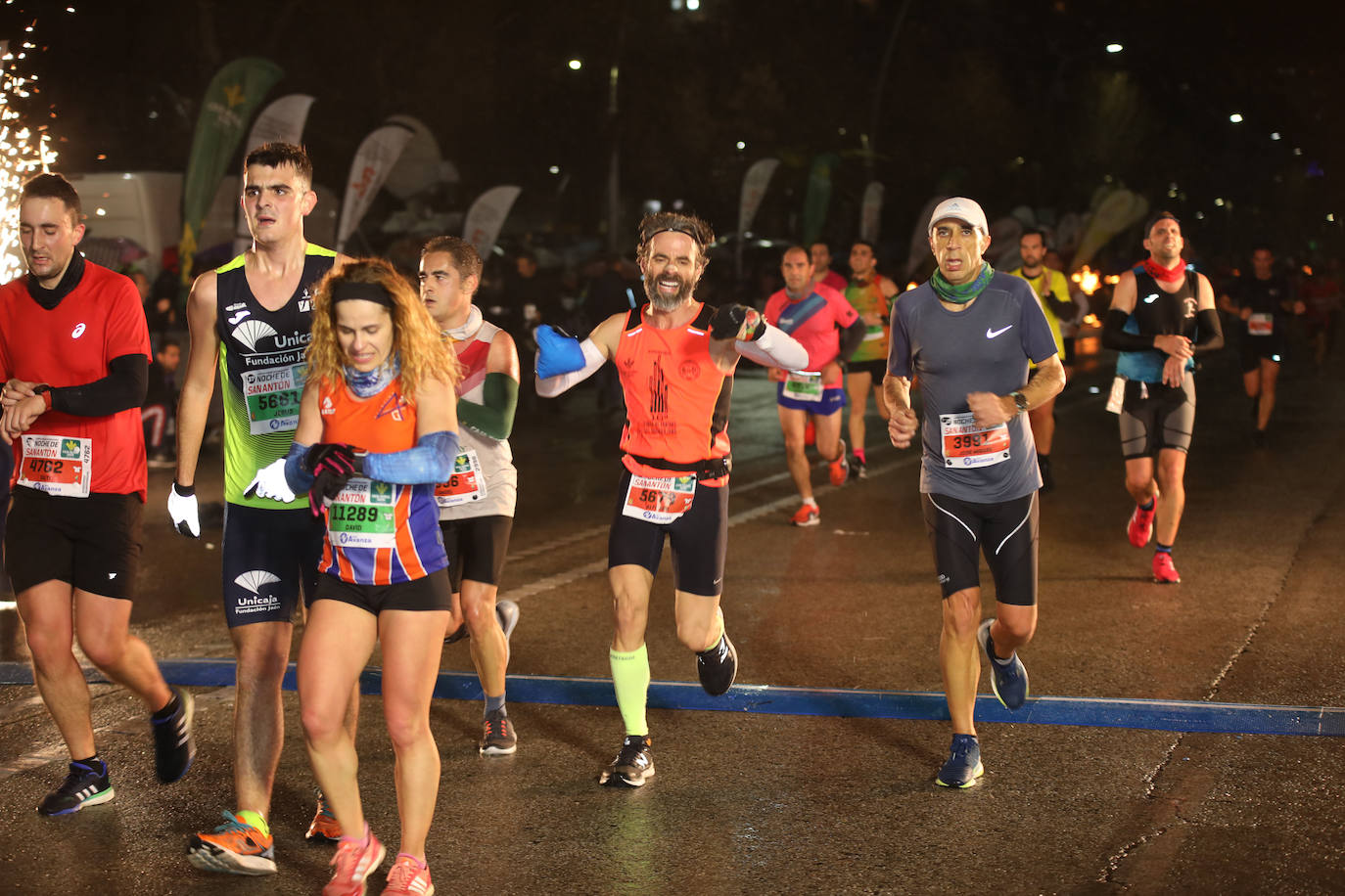 Gran ambiente en la carrera de San Antón de Jaén
