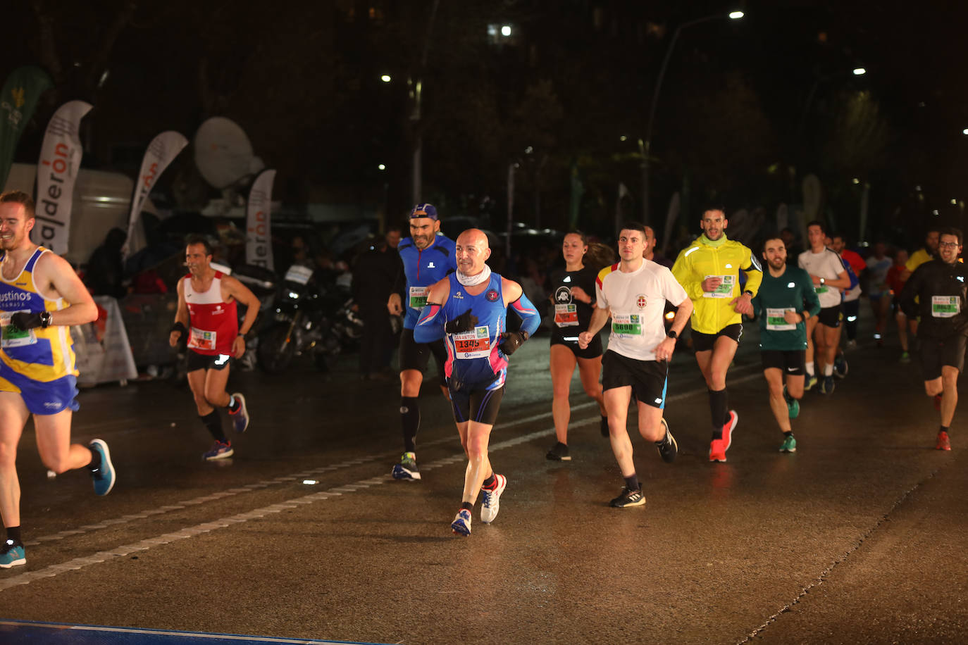 Gran ambiente en la carrera de San Antón de Jaén