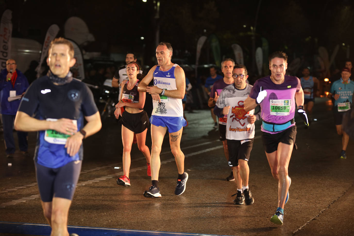 Gran ambiente en la carrera de San Antón de Jaén