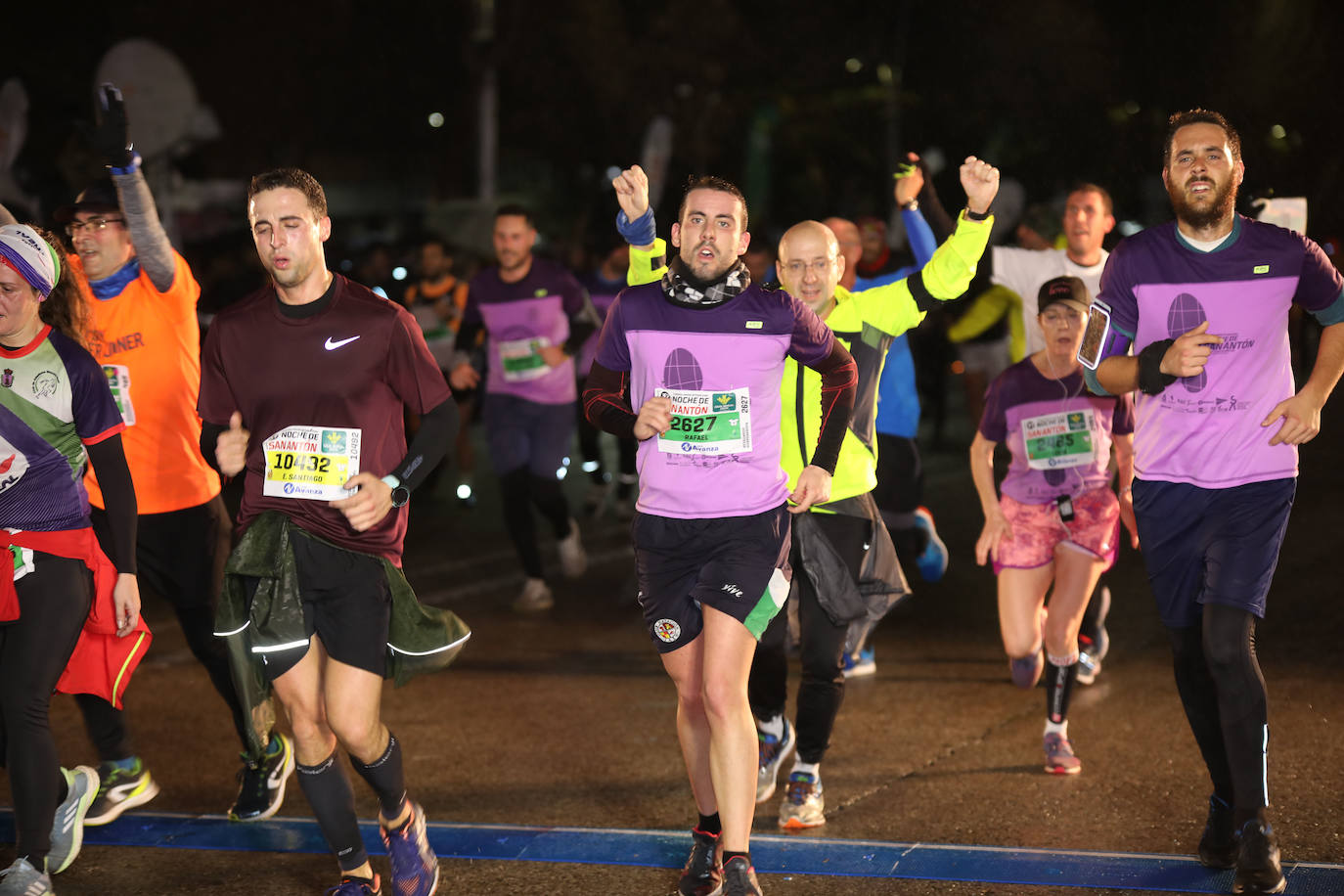Gran ambiente en la carrera de San Antón de Jaén