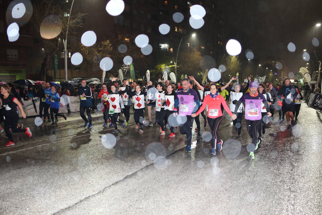 Gran ambiente en la carrera de San Antón de Jaén
