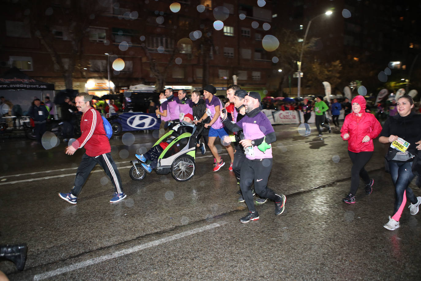 Gran ambiente en la carrera de San Antón de Jaén