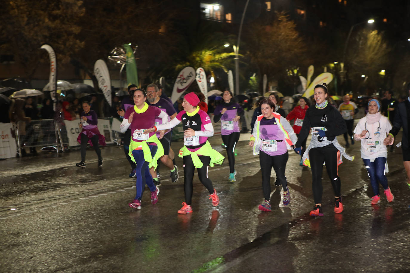 Gran ambiente en la carrera de San Antón de Jaén