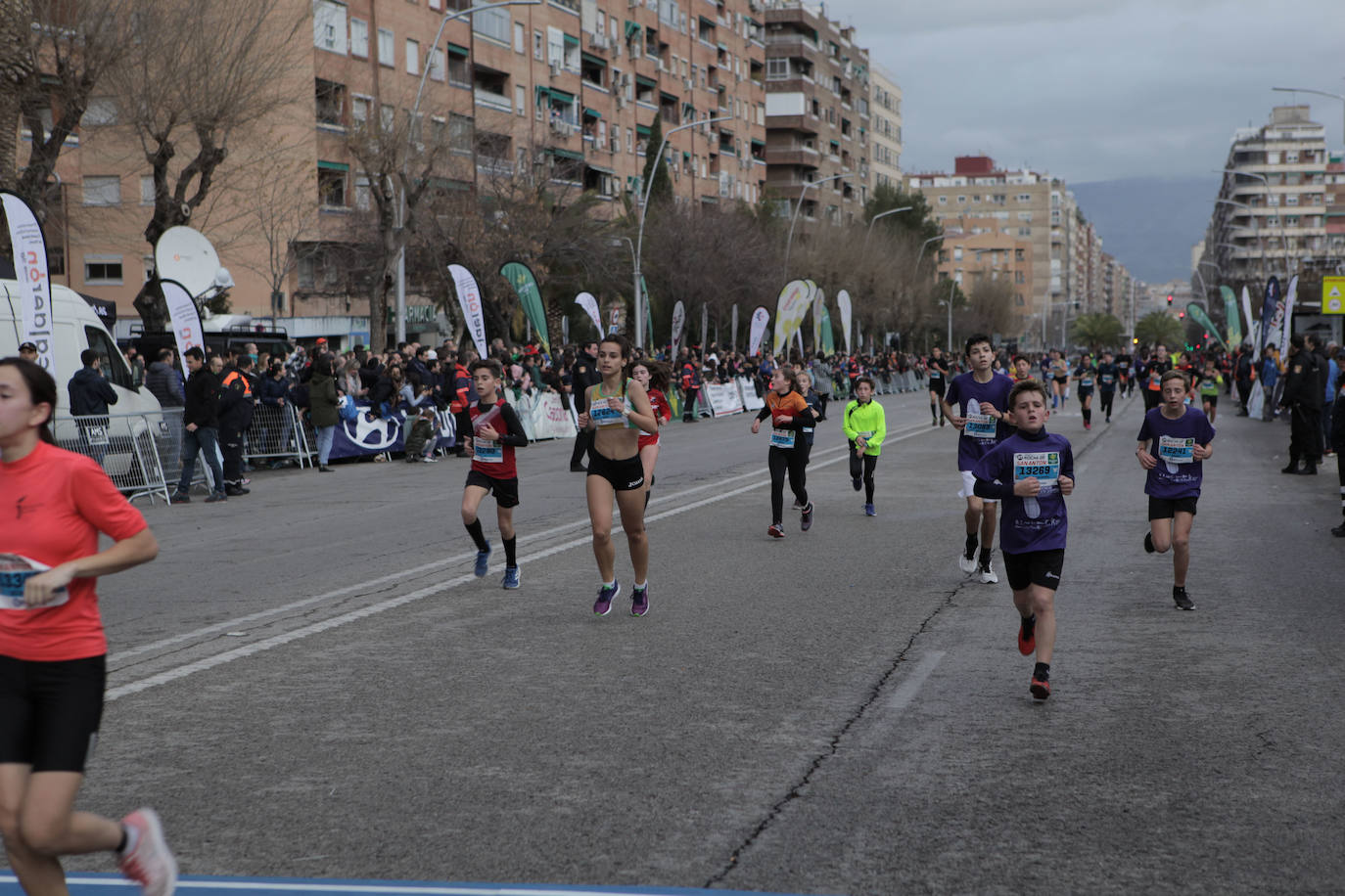 Gran ambiente en la carrera de San Antón de Jaén