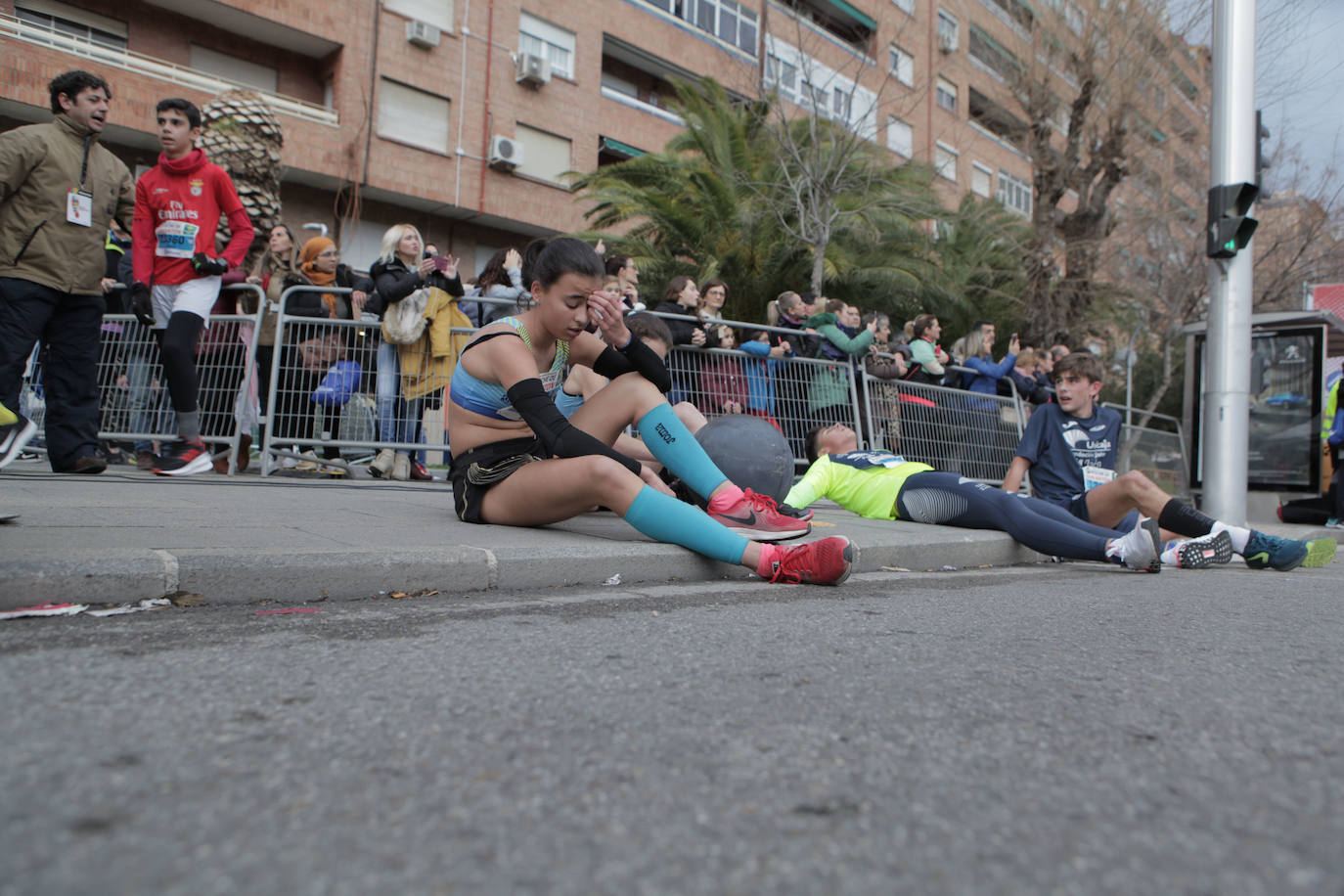 Gran ambiente en la carrera de San Antón de Jaén