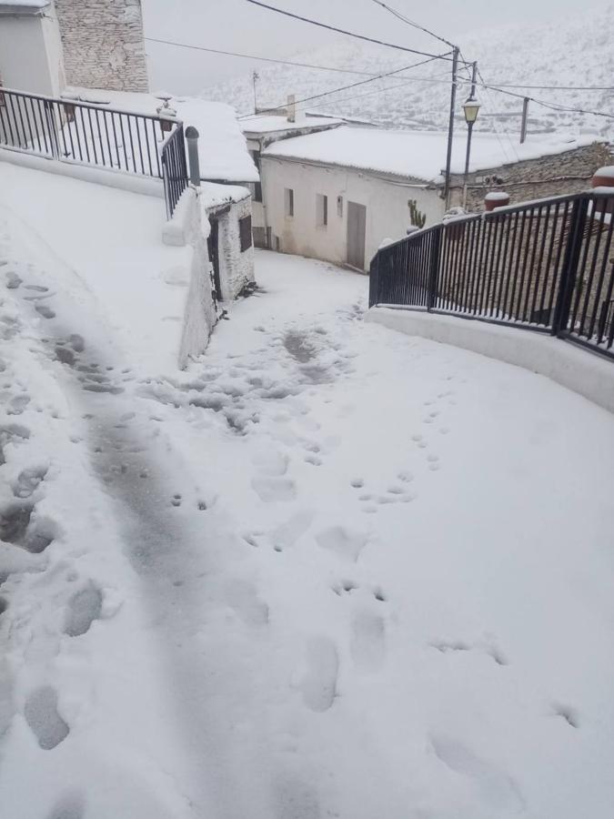 Almería se tiñe de blanco.