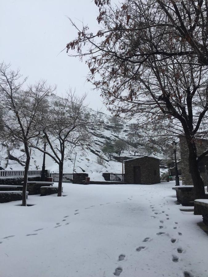 Almería se tiñe de blanco.