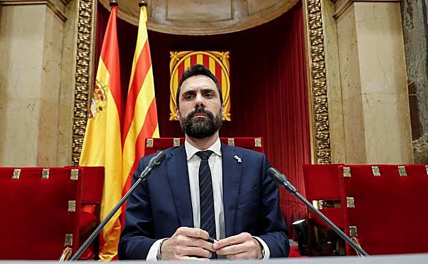 El Constitucional pone en su punto de mira a Roger Torrent por una vieja denuncia del Gobierno de Sánchez